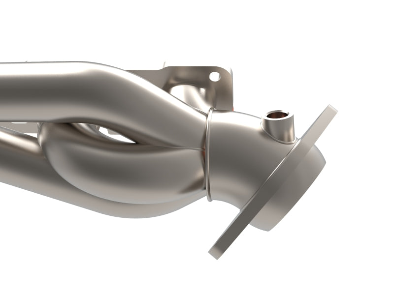 aFe Power Twisted Steel 304SS Shorty Header 2021 Ram 1500 TRX V8-6.2L - 48-32030-T