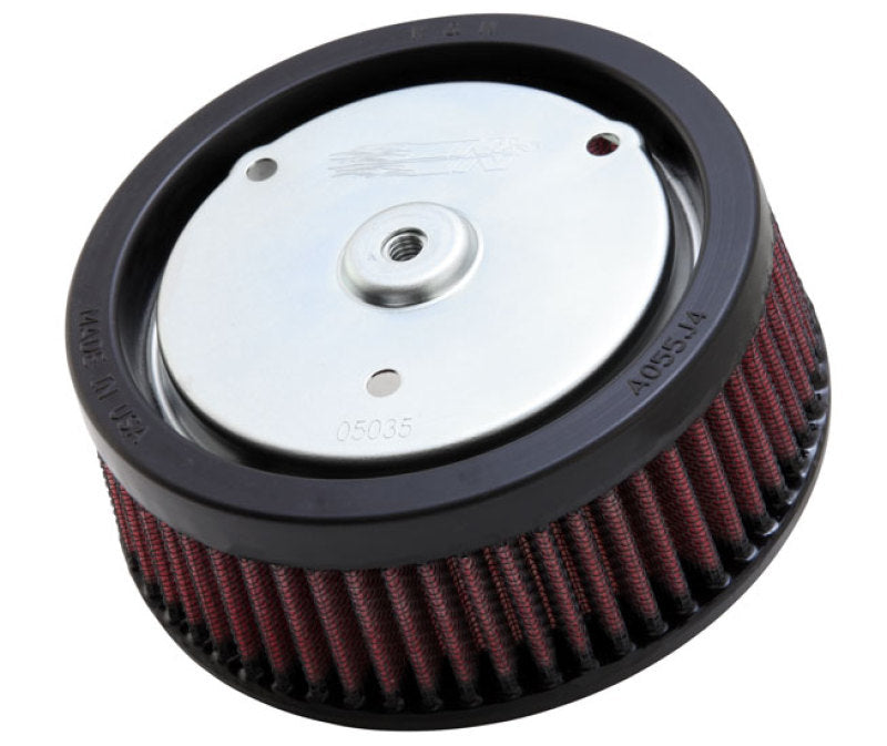 K&N Replacement Air Filter 5.5in Top OD x 6in Base OD x 2.313in H for Harley Davidson - HD-0818 for 2016-2017 Harley Davidson