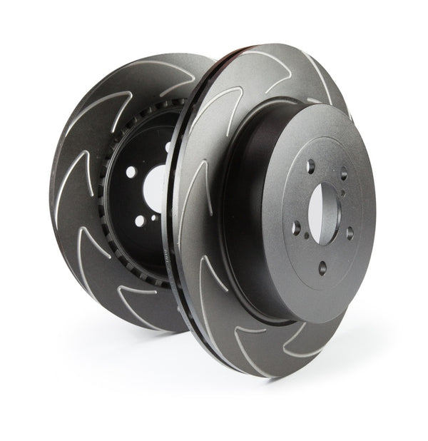 EBC 08-14 Subaru Impreza 2.5 Turbo STi BSD Rear Rotors - BSD1511 for 2008-2014 Subaru Impreza - front view
