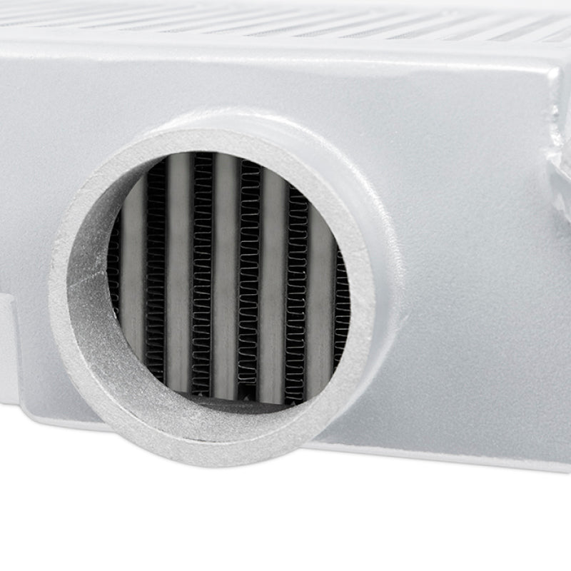 Mishimoto Subaru 08-15 WRX STi Top-Mount Intercooler Kit - Powder Coated Silver &amp; Black Hoses - MMTMIC-STI-08SLBK