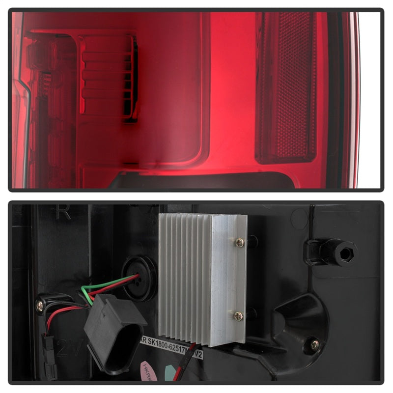 Spyder 17-18 Ford F-250 Super Duty (Excl LED Models) LED Tail Lights -Red Clr (ALT-YD-FS17-LED-RC) - 5085603