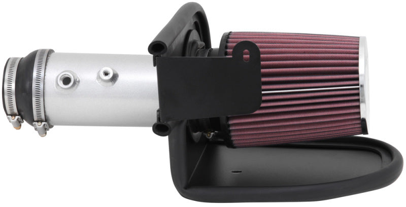 K&amp;N 13-14 Honda Accord 3.5L V6 69 Series Typhoon Air Intake System - Silver Cold Air Intake Kit - 69-1212TS