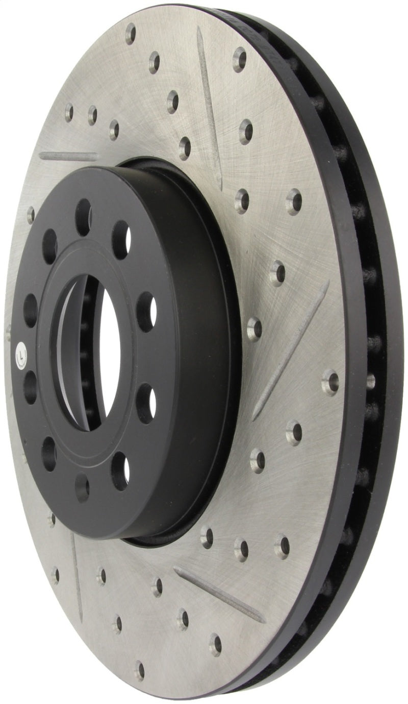 StopTech Slotted &amp; Drilled Sport Brake Rotor - 127.33110L