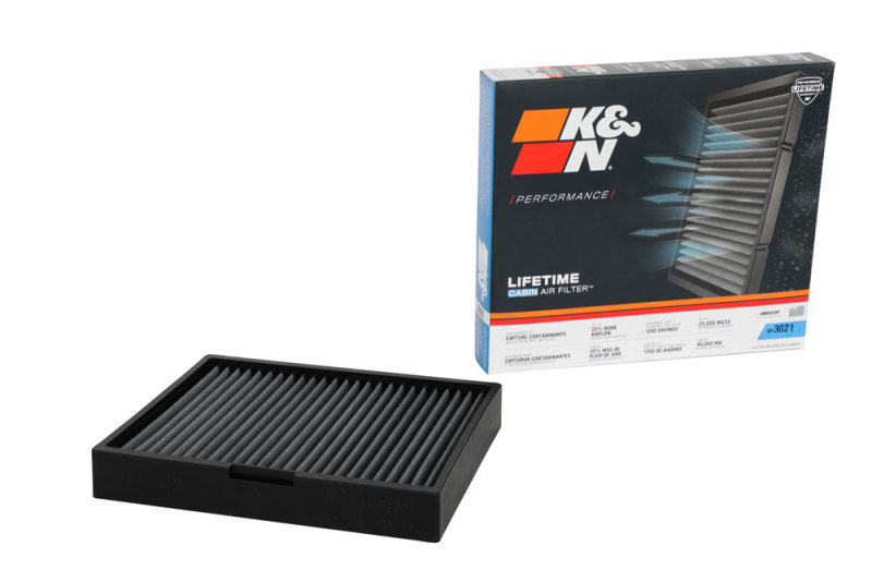 K&N 20-21 Ford Escape / 21+ Mach-e Cabin Air Filter - VF3021 for 2020-2026 Ford Explorer - installed view