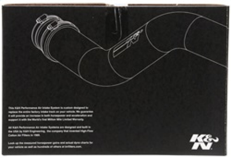 K&N 04 Chevy Colorado / GMC Canyon L5-3.5L Performance Intake Kit - 57-3043 for 2004-2006 Chevrolet Colorado - front view