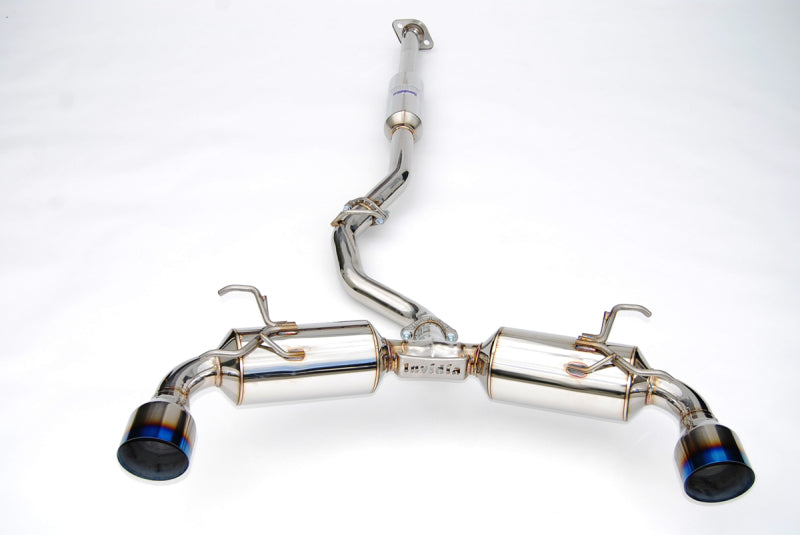 Invidia 12+ Subaru BRZ / Toyota 86 N2 60mm Single Layer Titanium Burnt Tips Cat-Back Exhaust - HS12SST6N21GT