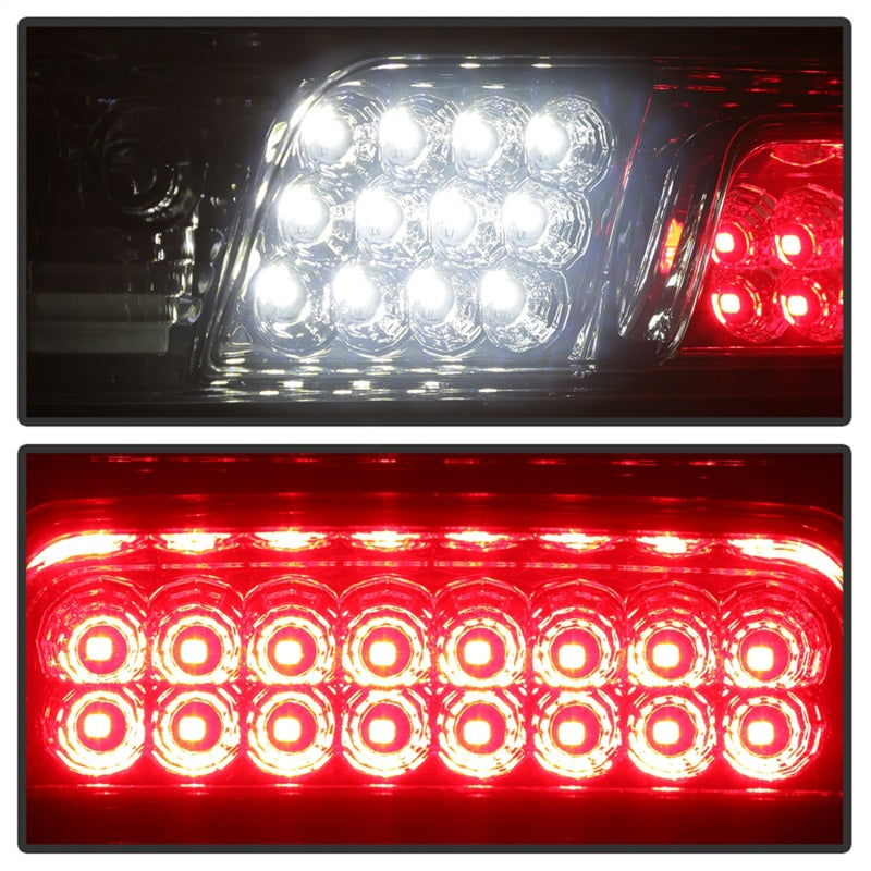xTune 14-16 Chevrolet Silverado 1500 LED 3rd Brake Light - Smoke (BKL-CSIL14-LED-SM) - 9037528
