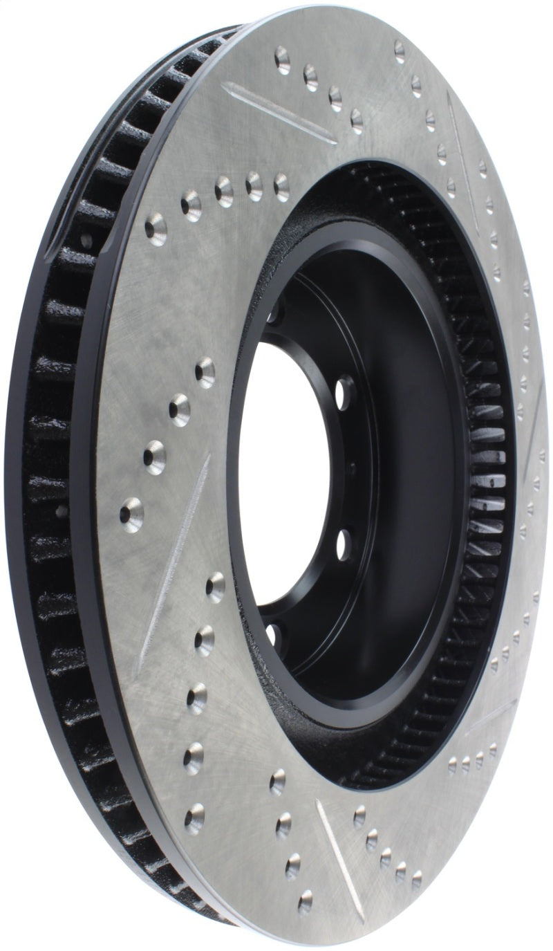 StopTech Slotted &amp; Drilled Sport Brake Rotor - 127.44174R