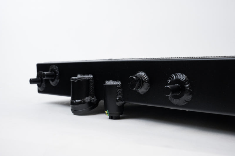 CSF 92-00 Honda Civic w/K-Swap V3 Radiator - Black Finish - 2850KB