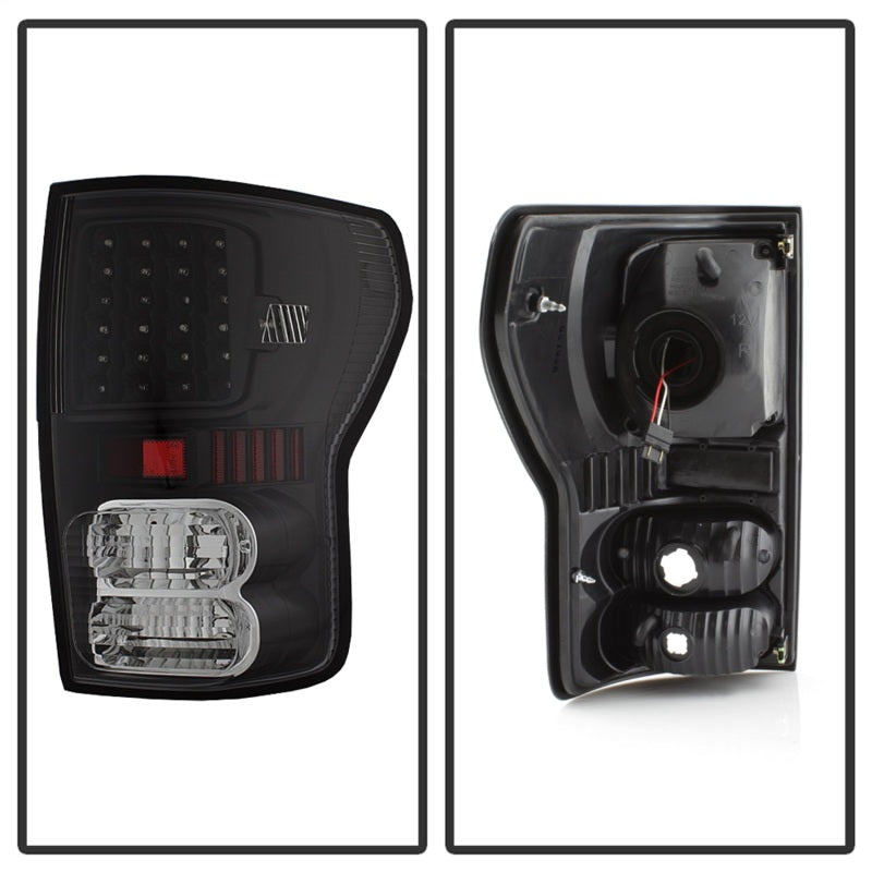 Xtune Toyota Tundra 07-13 LED Tail Lights Black ALT-ON-TTU07-LED-BK - 5013200