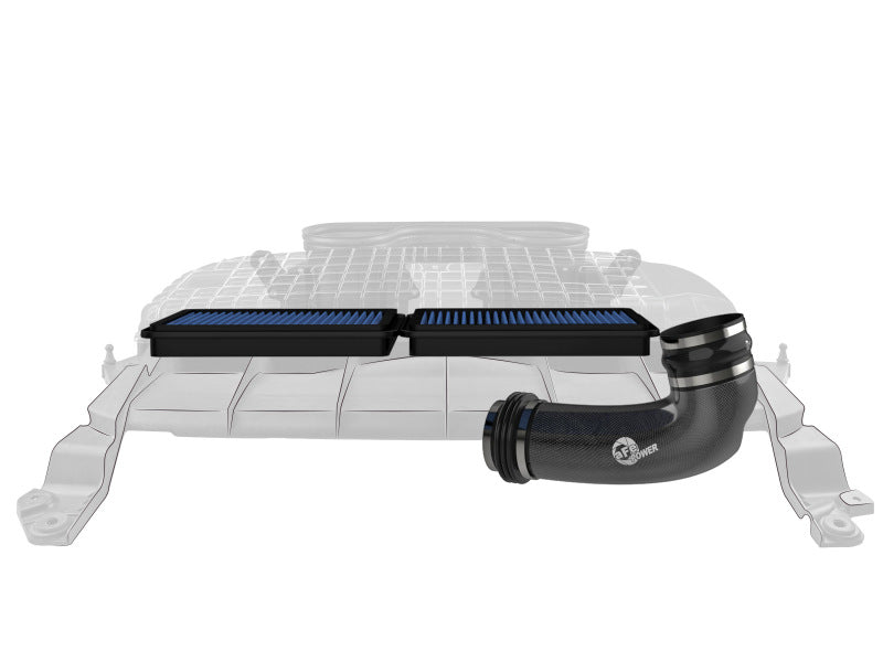 aFe Super Stock Carbon Fiber Pro 5R Induction System 2021 RAM 1500 TRX V8-6.2L SC - 55-10014RC