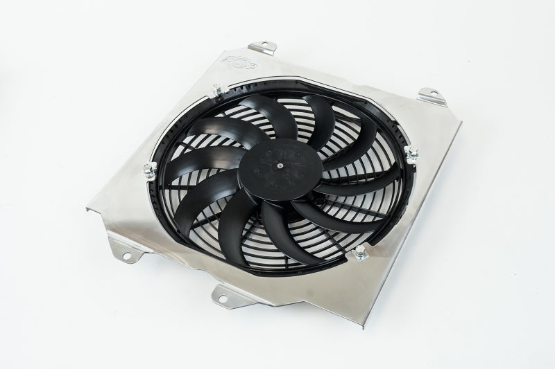 CSF 92-00 Honda Civic All-Aluminum Fan Shroud w/12in SPAL Fan - 2858F