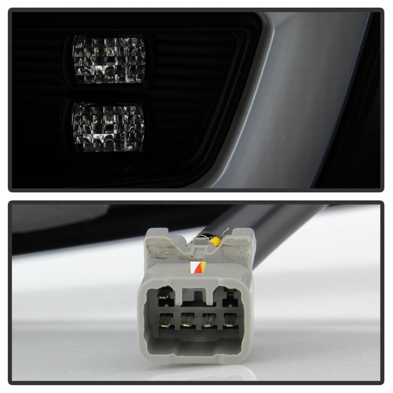 Spyder 08-11 Subaru Impreza WRX 4DR LED Tail Lights - Black Smoke ALT-YD-SI084D-LED-BSM - 5087980