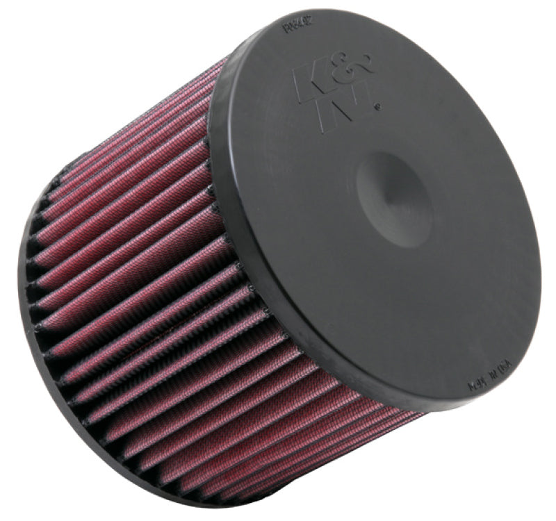 K&N Replacement Air Filter 10-13 Audi A8 Quattro 4.2L V8 (2 required) - E-1996 for 2010-2012 Audi A8 - angle view