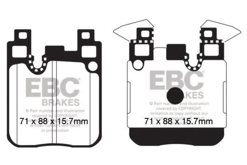 EBC Bluestuff Rear Brake Pads DP52133NDX