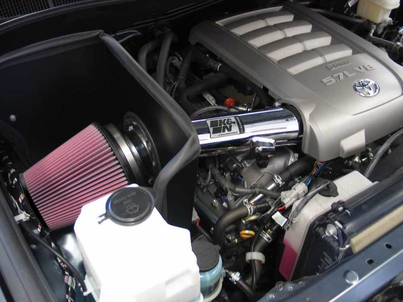 K&amp;N 07-10 Toyota Tundra V8-5.7L High Flow Performance Kit - 77-9031-1KP