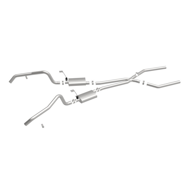 MagnaFlow Sys C/B 67-72 F-Body 2.50inch w/Tru-X - 15896