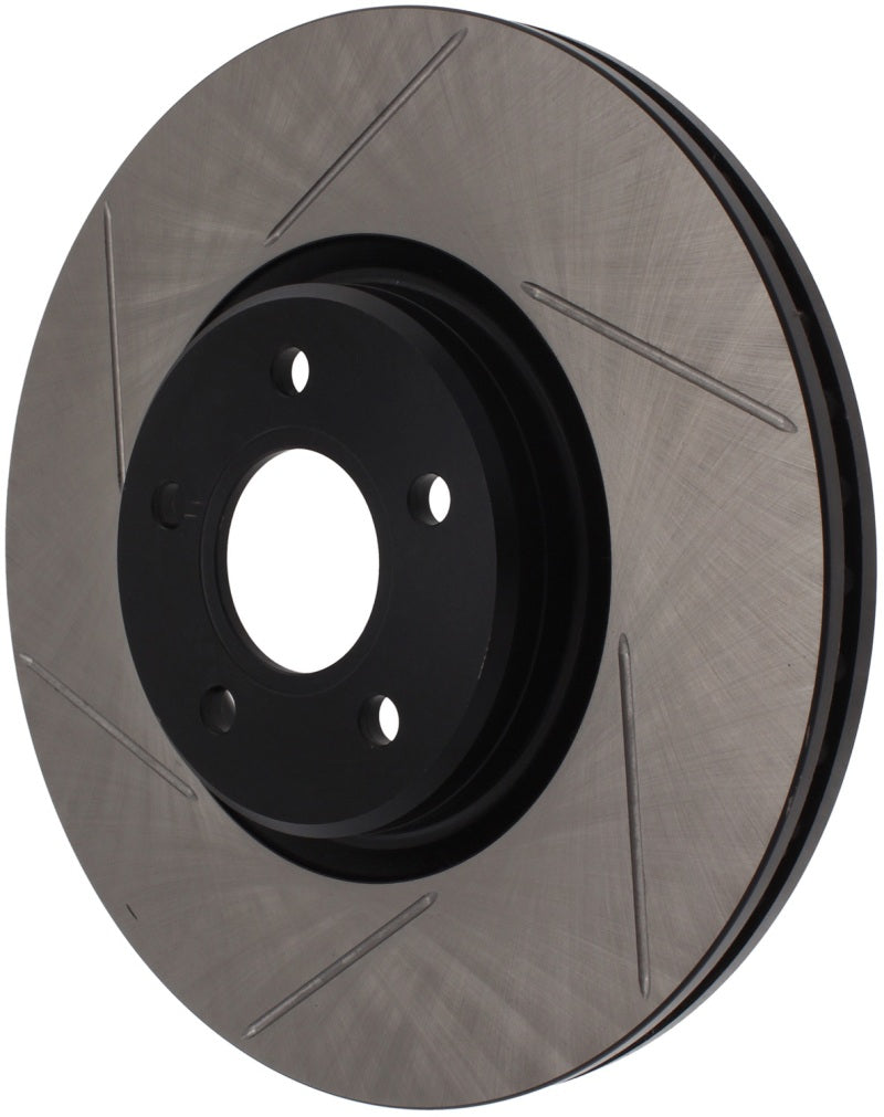 StopTech Slotted Sport Brake Rotor Focus ST 13-14 12.6&quot; - Front Right - 126.39038SR