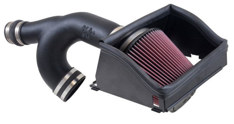 K&N 15-16 Ford F-150 2.7L V6 F/I Aircharger Intake Kit - 63-2593