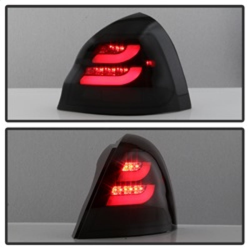 Spyder 04-08 Pontiac Grand Prix Light Bar LED Tail Light - Black Smoke (ALT-YD-PGP04-LED-BSM) - 5084385