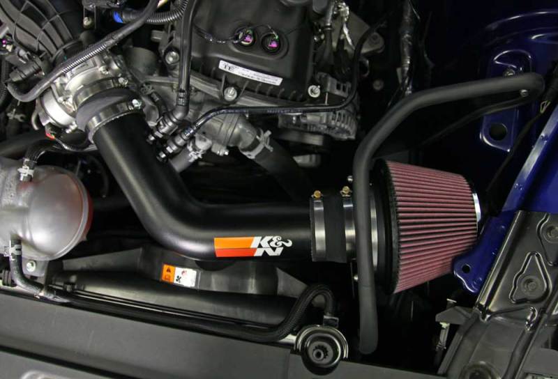 K&N 2015 Ford Mustang 3.7L V6 Performance Intake Kit - 69-3536TTK