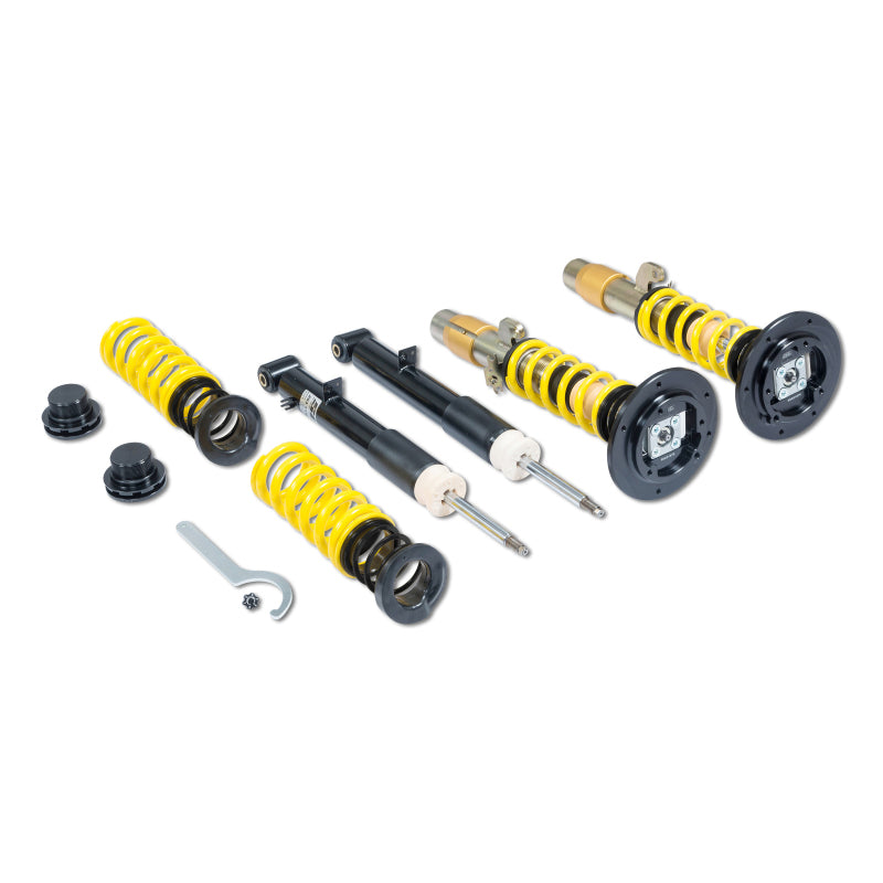 ST XTA Adjustable Coilovers 2015+ BMW M3 (F80) / M4 (F82) - 182208AN for 2015-2020 BMW M4 - front view