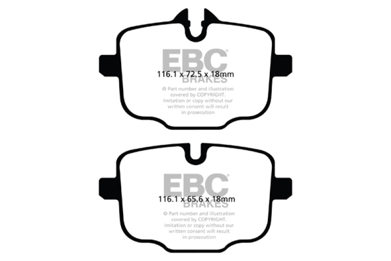 EBC 2021+ BMW M3/M4 3.0TT (G80/G82/G83) Bluestuff Rear Brake Pads - DP52089NDX