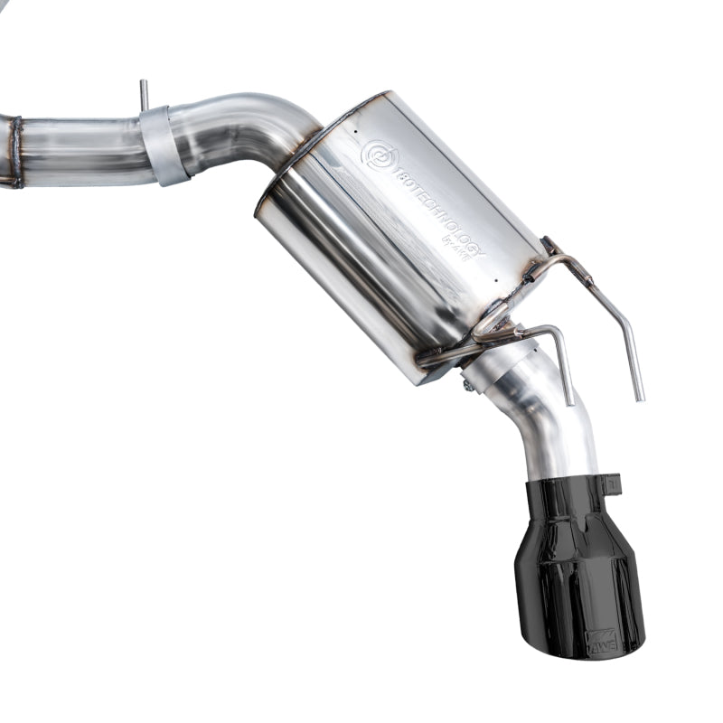 AWE Tuning 22+ Honda Civic Si/Acura Integra Touring Edition Catback Exhaust - Dual Diamond Black Tip - 3015-33331