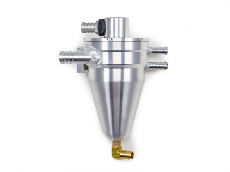 Killer B 08-14 WRX / 08-17 STI Air/Oil Separator w/ Plumbing - GR-MV3S-C