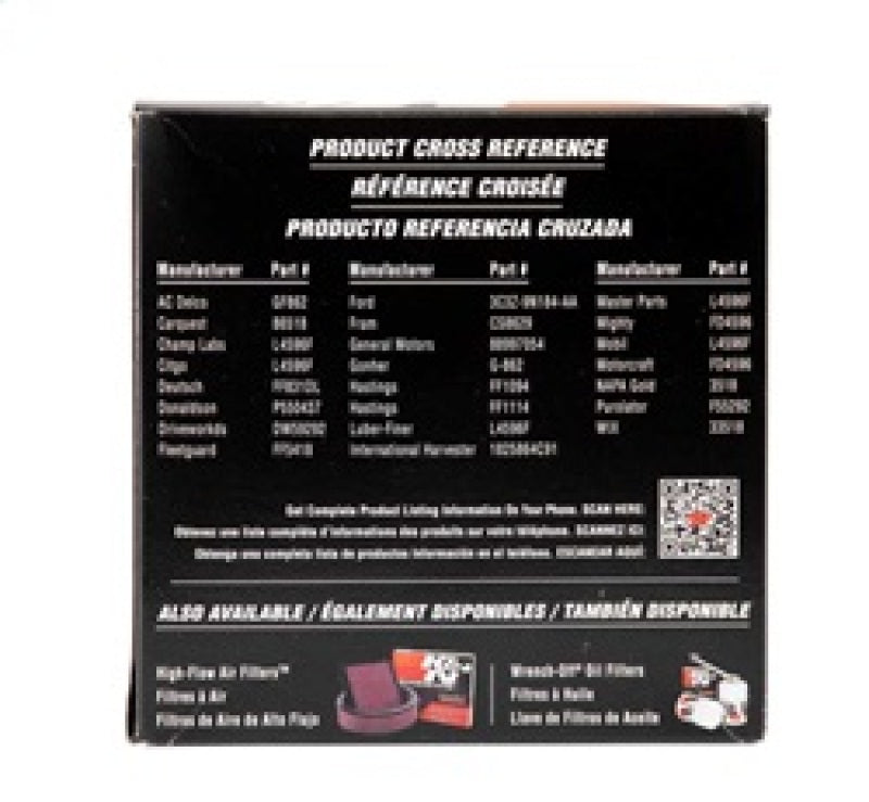 K&N Ford Diesel Truck Fuel Filter - PF-4000