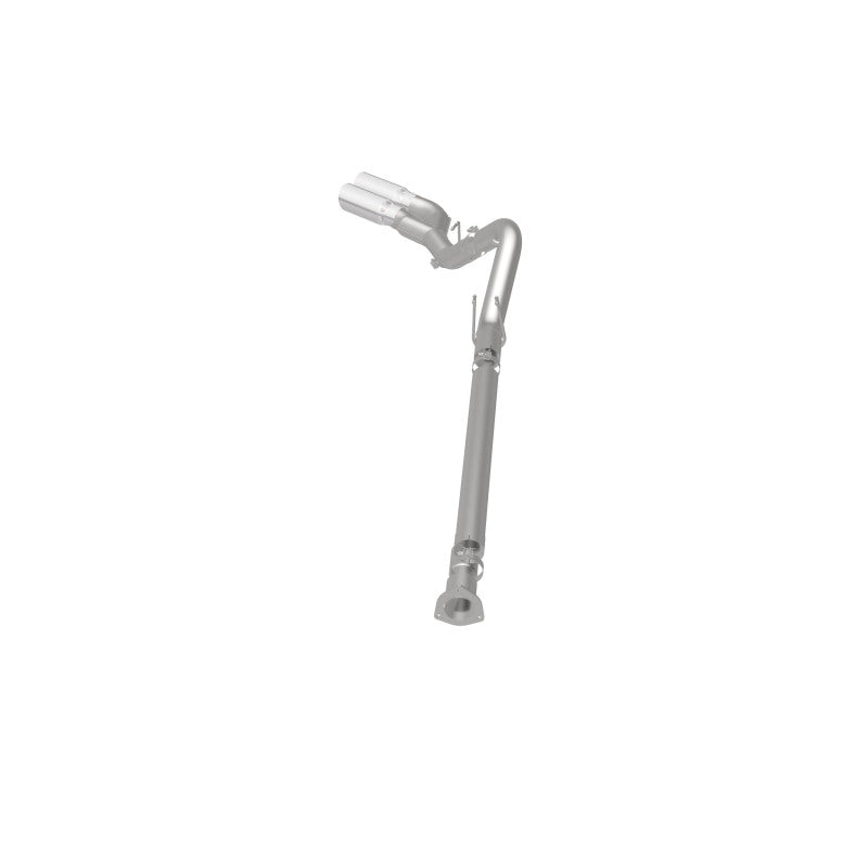 MagnaFlow 08-17 Ford F-250/F-350/F-450 4.6L/6.7 DPF-Back SS 4in Dual Single Passenger Side Rear Exit - 17873