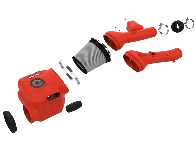 Momentum GT Red Edition Cold Air Intake System w/ Pro DRY S Filter Toyota FJ Cruiser 07-23 V6-4.0L - 50-70095DR