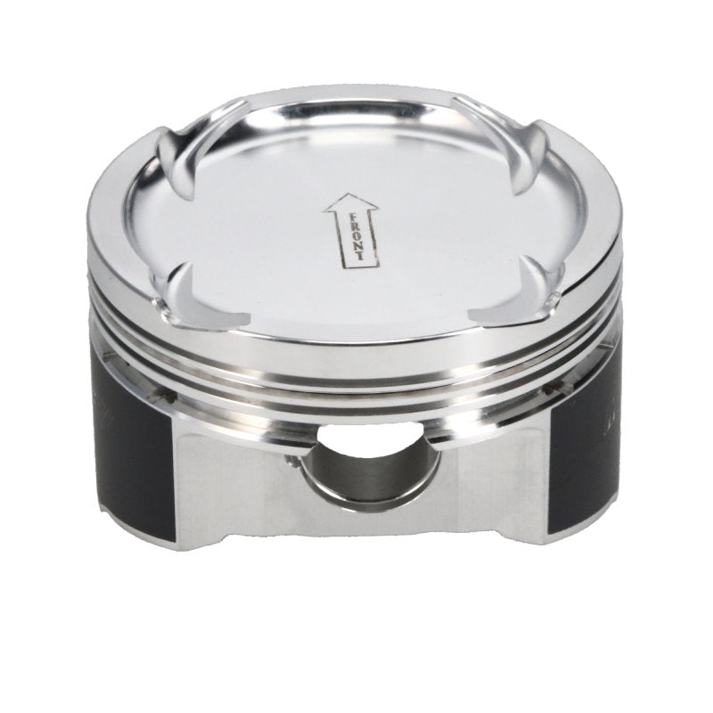 Manley 08+ Mitsubishi Evo X (4B11T) 86mm STD Bore 9.0:1 Dish Piston Set with Rings - 614000C-4
