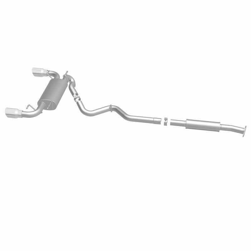 MagnaFlow 13 Scion FR-S / 13 Subaru BRZ Dual Split Rear Exit Stainless Cat Back Performance Exhaust - 15157
