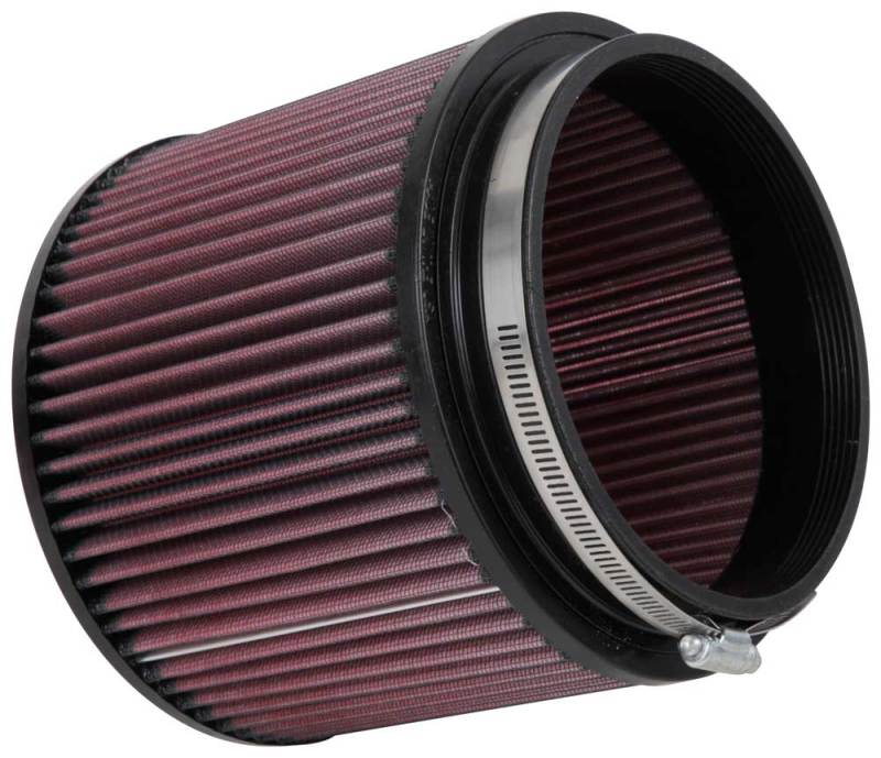 K&N Universal Rubber Filter 6in FLange ID / 7.5in OD / 6in Height / Round Straight - RU-3060 by K&N Engineering - detail view