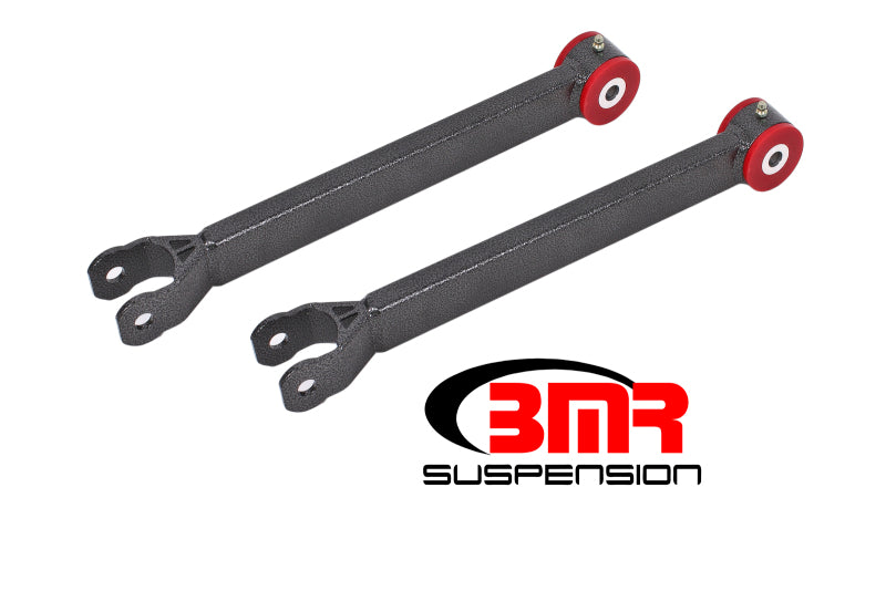 BMR 08-17 Challenger Non-Adj. Lower Trailing Arms (Polyurethane) - Black Hammertone - LTA110H for 2008-2020 Dodge Challenger 