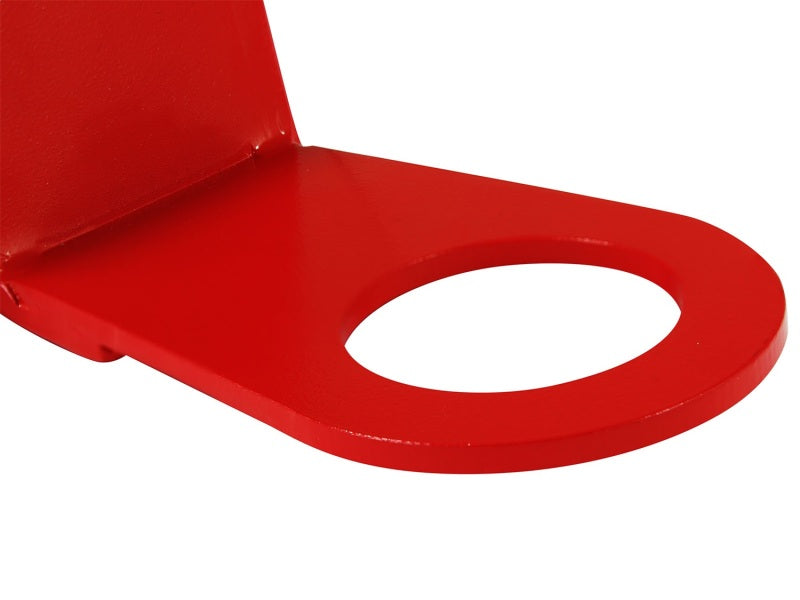 aFe Control Rear Tow Hook Red 05-13 Chevrolet Corvette (C6) - 450-401006-R