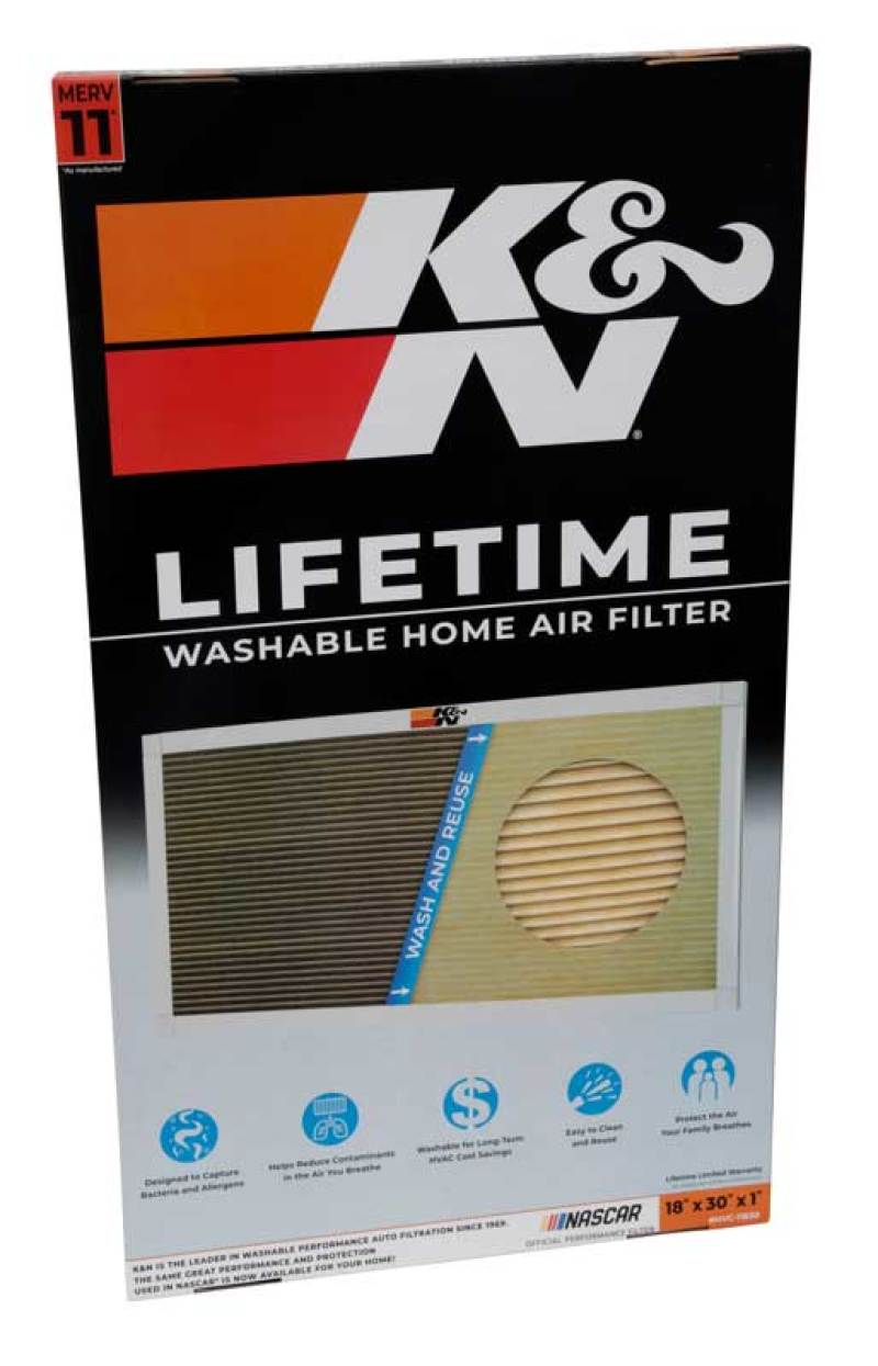 K&N HVAC Filter - 18 x 30 x 1 - HVC-11830