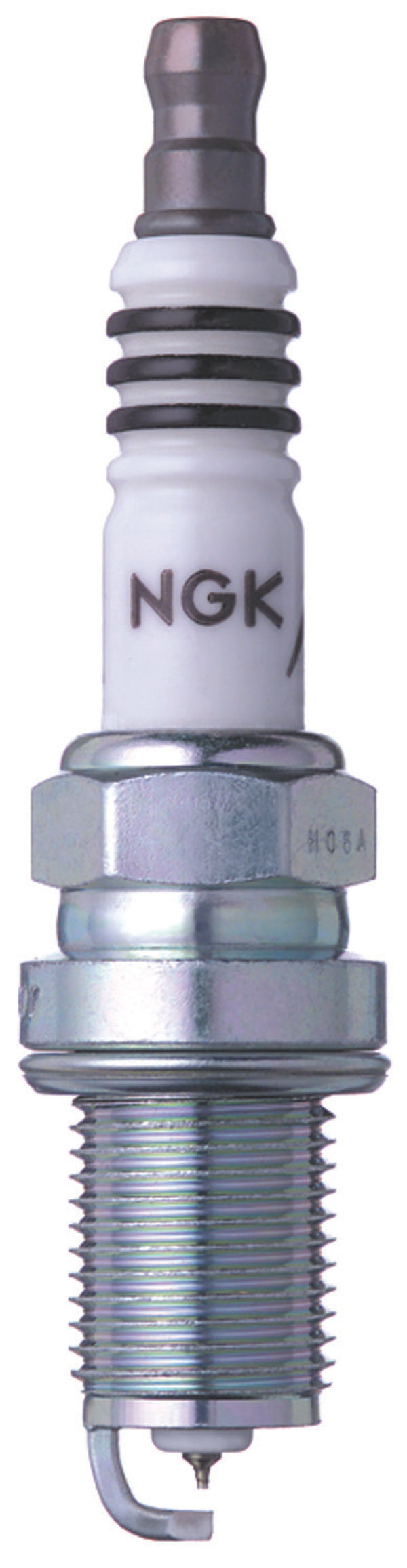 NGK Iridium Spark Plug Box of 4 (BKR6EIX-11) - 3764 for 1999-2004 Subaru Impreza - front view