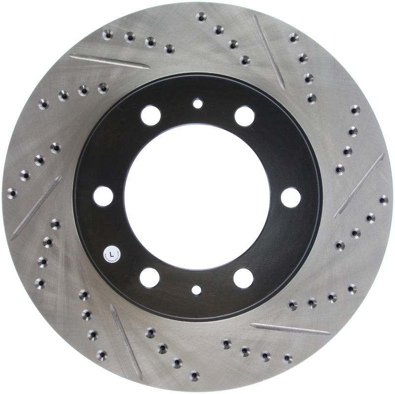 StopTech 07-08 Toyota FJ Cruiser / 05-08 Tacoma (6 lug) / 03-08 4 Runner (319mm disc) SportStop Slo - 127.44129L