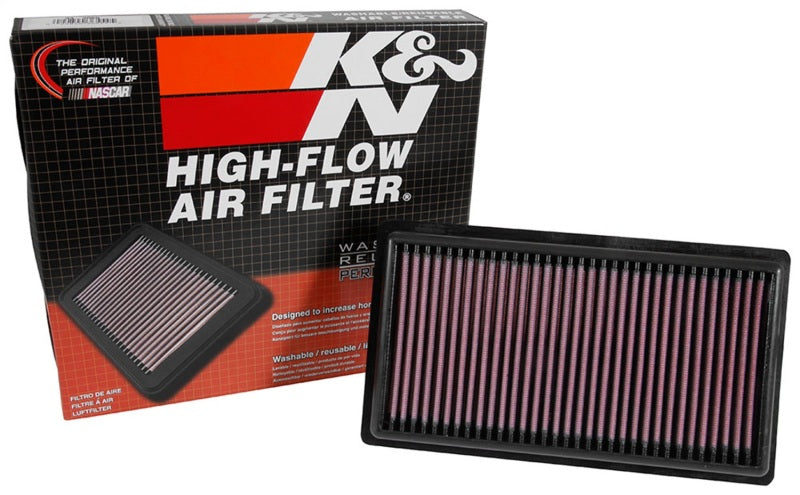 K&N 16-18 Toyota C-HR L4-1.2L F/l Replacement Drop In Air Filter - 33-3080