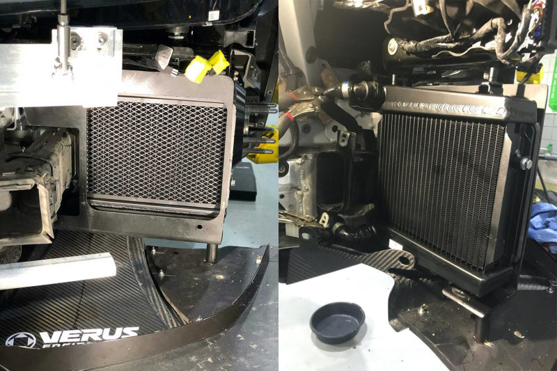 CSF 20+ Toyota GR Supra High-Performance Auxiliary Radiator , Fits Both L &amp; R Two Required - 8179