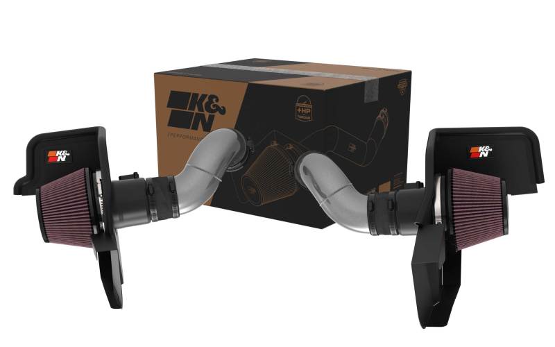 K&amp;N 2024+ Ford Mustang V8 5.0L Typhoon Performance Air Intake System - 69-3541TC