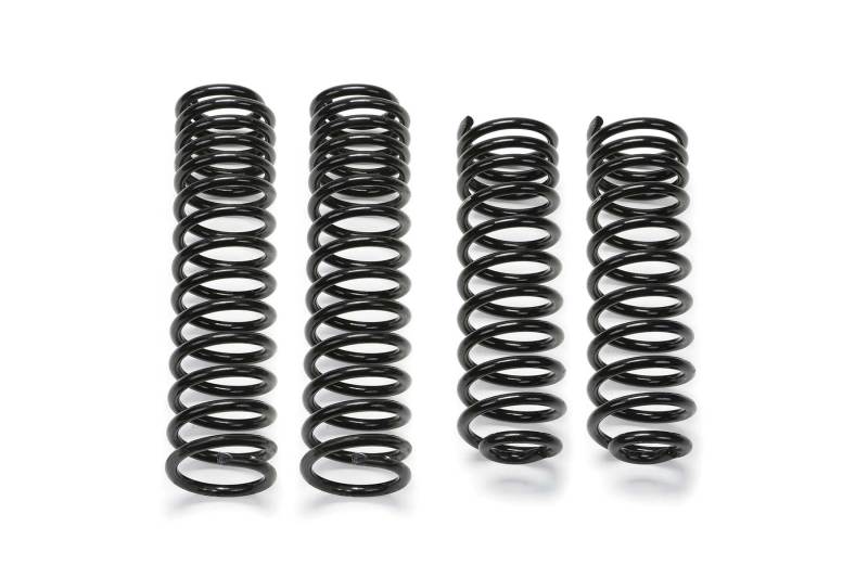 Fabtech 07-18 Jeep JK 4WD 4-Door 5in Front &amp; Rear Long Travel Coil Spring Kit - FTS24154