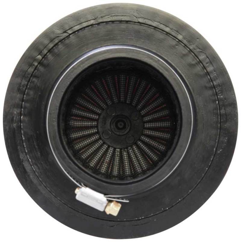 AEM DryFlow Air Filter - Round Tapered 5in Top OD x 6 Base OD x 5.563in H x 3in Flange ID - 21-203D-XK