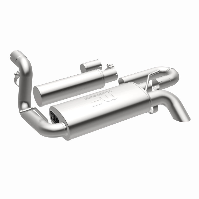 MagnaFlow 18-23 Jeep Wrangler JL 2.0L/3.6L Overland Series Axle-Back Exhaust - 19620