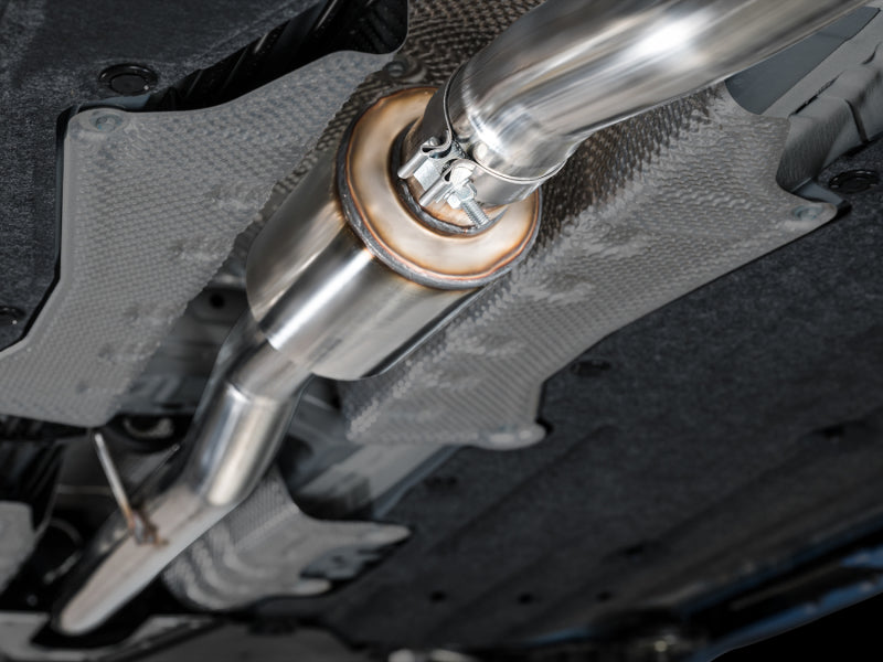AWE Tuning 2023 Honda Civic Type R FL5 Touring Edition Exhaust w/ Triple Diamond Black Tips - 3015-53287