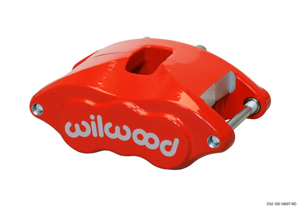 Wilwood Caliper-D52-Red 2.00/2.00in Pistons 1.04in Disc - 120-10937-RD by Wilwood