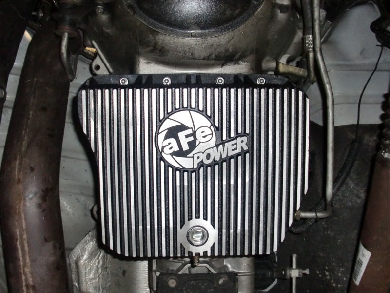 aFe Power Cover Trans Pan Machined COV Trans Pan Dodge Diesel Trucks 94-07 L6-5.9L (td) Machined - 46-70052