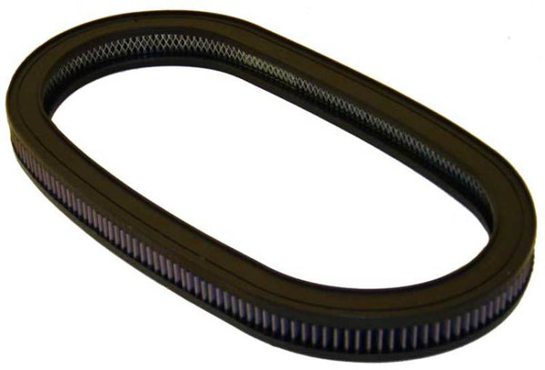 K&N 61-67 Ford V8-390 427/3-2BBL/2-4BBL Drop In Air Filter - E-1960 for 1961-1965 Ford Galaxie - front view
